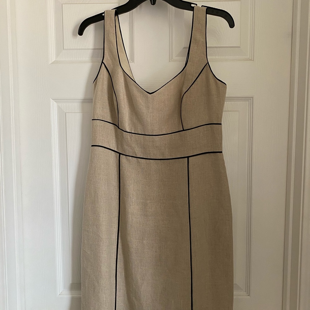 Forth & Towne linen tank dress size 8.
